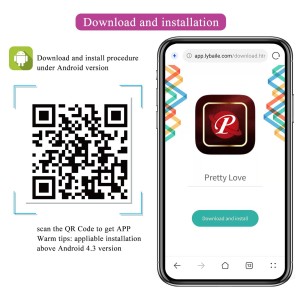 Pretty Love wibrator łechtaczki sterowanie aplikacją - wodoodporny - 13