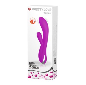 Pretty Love wibrator punktu G efekt cieplny - 12 funkcji - 8