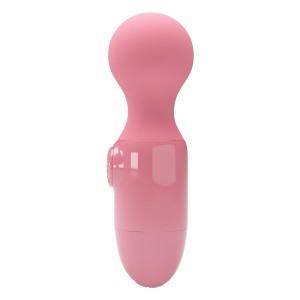 Pretty Love mini wibrator kompaktowy - różowy silikonowy - 4