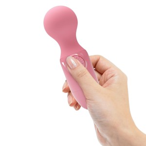 Pretty Love mini wibrator kompaktowy - różowy silikonowy - 8