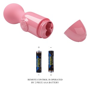 Pretty Love mini wibrator kompaktowy - różowy silikonowy - 10