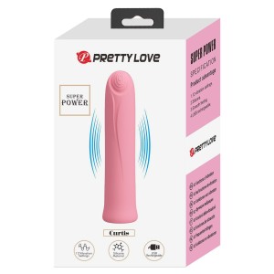 PRETTY LOVE mini wibrator kompaktowy - aksamitnie miękki - 10