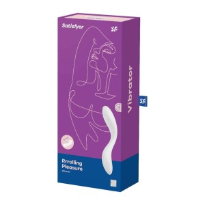 Satisfyer Rolling Pleasure - wibrator punktu G biały - 1