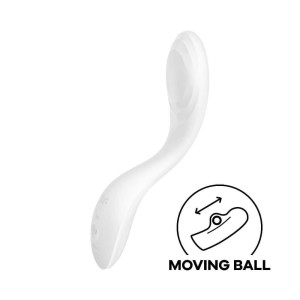 Satisfyer Rolling Pleasure - wibrator punktu G biały - 2