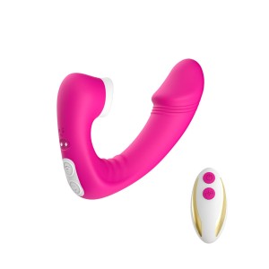 Joy wibrator punktu G wodoodporny z pilotem - różowy - 1