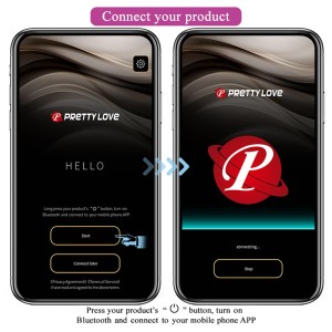 Pretty Love wibrator punktu G sterowanie aplikacją - 12 funkcji - 14