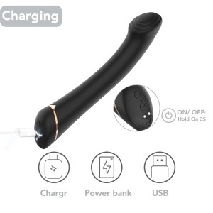 Gwand wibrator punktu G wodoodporny - 9 funkcji wibracji - 5