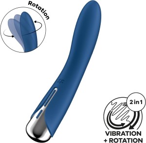 Satisfyer Spinning Vibe 1 - wibrator rotacyjny różowy - 2