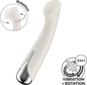 Satisfyer Spinning G-Spot 1 - wibrator rotacyjny beżowy - 2
