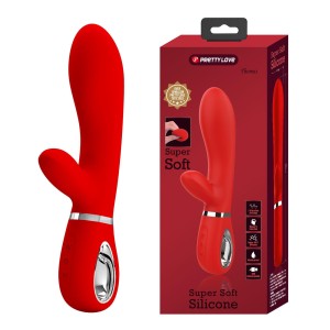 Pretty Love wibrator punktu G 7 funkcji - czerwony USB - 1