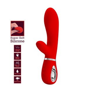 Pretty Love wibrator punktu G 7 funkcji - czerwony USB - 2
