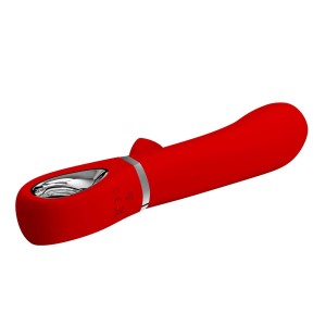 Pretty Love wibrator punktu G 7 funkcji - czerwony USB - 7