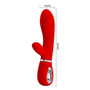 Pretty Love wibrator punktu G 7 funkcji - czerwony USB - 9