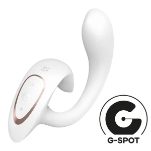 Satisfyer G For Goddess 1 - wibrator punktu G biały - 6