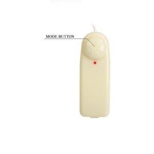 BAILE Ultra Passionate Vibrating strap-on – wibrujący, obrotowy - 6