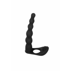 Pure Passion Farnell strap-on podwójny – silikonowy, wibrujący - 2