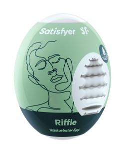 Satisfyer Eggcited - masturbator biały - 1