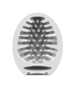 Satisfyer Eggcited - masturbator biały - 2