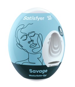 Satisfyer Eggcited - masturbator niebieski - 1