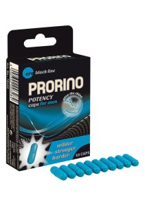 Prorino Men tabletki na potencję, żeń-szeń i miłorząb – 10 szt. - 1