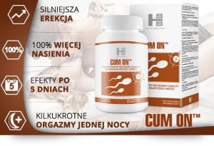 Cum On tabletki na potencję, ziołowy skład – 30 szt. - 3