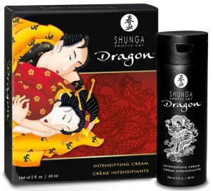 Shunga Dragon krem na erekcję – efekt ciepła-zimna, wegański, 60 ml - 1