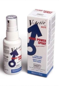 V activ penis power spray na wzwód zwiększa przyjemność 50 ml - 3