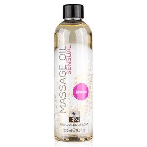 Sensual olejek do masażu – jaśminowy zapach, 250 ml, gładka skóra - 1