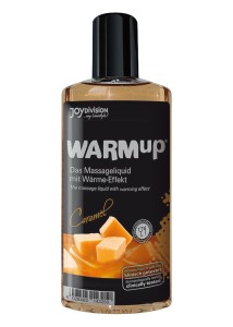 WARMup Caramel olejek do masażu – rozgrzewający, karmelowy, 150 ml - 1