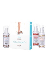 Exsens Let's Travel! olejek do masażu – rozgrzewający, 3 x 30 ml - 2