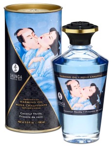 Shunga Coconut olejek do masażu – rozgrzewający, 100 ml - 1