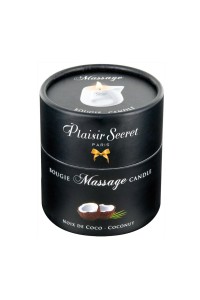 Plaisir Secret Coconut świeca do masażu – kokosowa, naturalna, 80 ml - 2