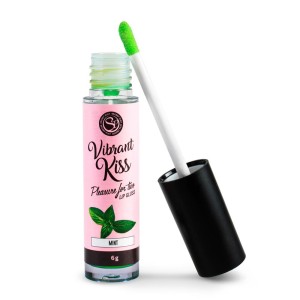 Vibrant Kiss Mint kosmetyki do gry wstępnej – wibrujący, mięta, 6 g - 2