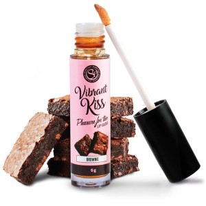 Vibrant Kiss Brownie kosmetyki do gry wstępnej – efekt wibracji, 6 g - 1
