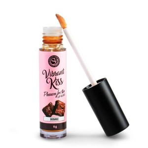 Vibrant Kiss Brownie kosmetyki do gry wstępnej – efekt wibracji, 6 g - 2