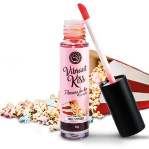 Vibrant Kiss kosmetyki do gry wstępnej – wibrujący, popcornowy smak - 1