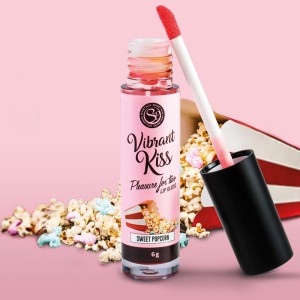 Vibrant Kiss kosmetyki do gry wstępnej – wibrujący, popcornowy smak - 4