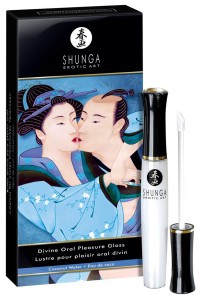 Shunga Divine Gloss Coconut kosmetyki do gry wstępnej – 3w1 10 ml - 1