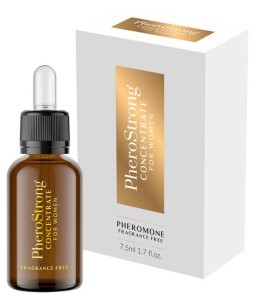 PheroStrong Strong feromon damski – koncentrat, długotrwały, 7,5 ml - 1