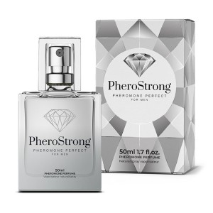 PheroStrong feromony męskie, perfumy z feromonami, zmysłowy zapach – 50ml - 1