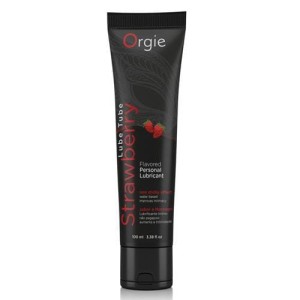 Żel-Flavored lubrykant o smaku truskawki – 30 ml - 1
