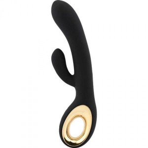 Twin Touch Grip wibrator króliczek – podwójna stymulacja, czarny - 2