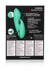 Sierra Sensation wibrator króliczek – silikonowy, Power Boost - 8