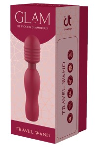 DreamToys Glam Travel Wand masażer łechtaczki wibrujący – 10 trybów - 5