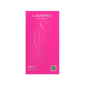 Lovense Osci 3 wibrator króliczek oscylacyjny – nagrzewany, IPX7 - 8