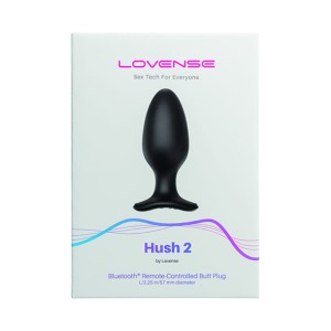 Lovense Hush 2 L korek analny wibrujący z aplikacją silikonowy - 12