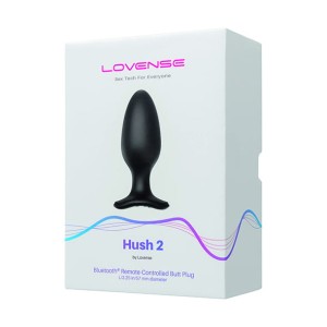 Lovense Hush 2 L korek analny wibrujący z aplikacją silikonowy - 13