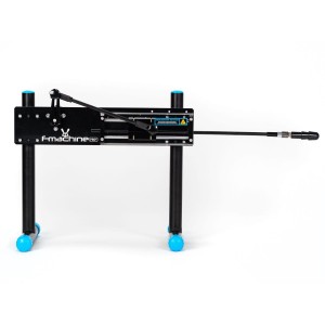 F-Machine Pro4 sex maszyna regulowana 2,5–15 cm – czarna - 2