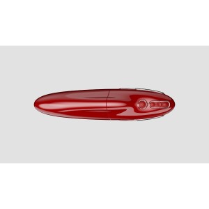 Qingnan No.9 sex maszyna wibrująco-rotacyjna – z uprzężą, czerwona - 11