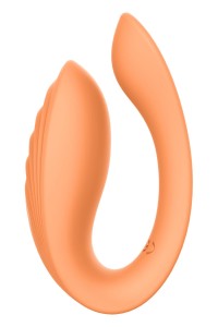 Dream Toys Glam wibrator dla par silikonowy, z pilotem – zasięg 10 m - 2